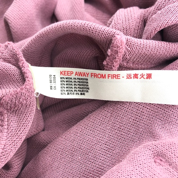 Free People Pink Back Into It Cutout Hoodie - Picture 7 of 9